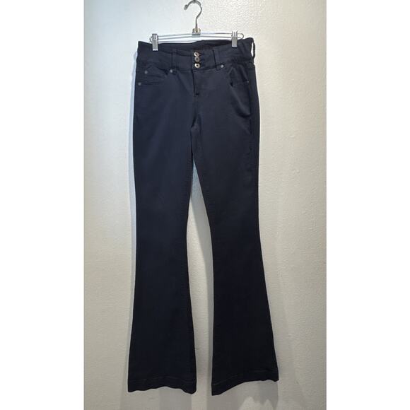 torrid Denim - TORRID Women’s Size 10XT TALL Navy Blue Flare Leg Stretch Jeans Denim Boho
